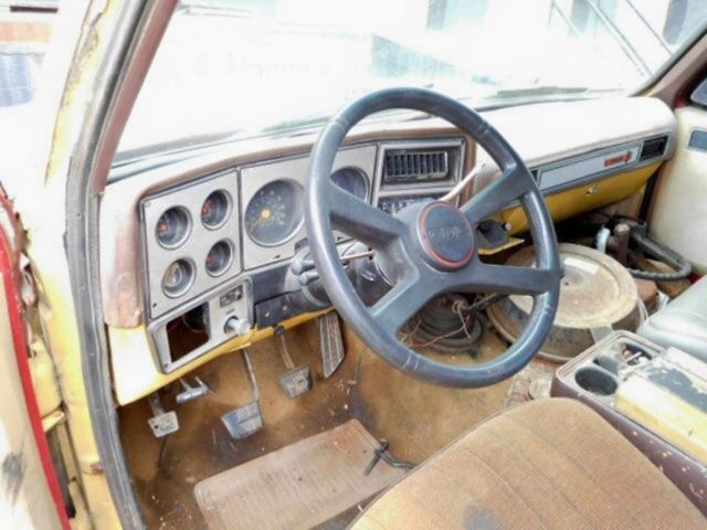 1978 Yellow Chevrolet Blazer SUV