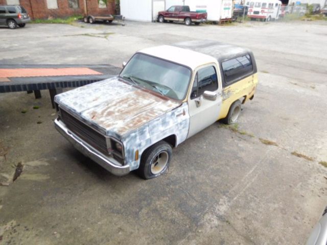1978 Yellow Chevrolet Blazer SUV