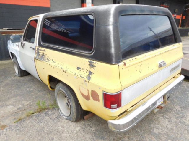 1978 Yellow Chevrolet Blazer SUV