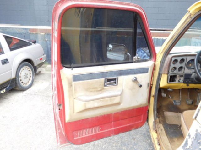 1978 Yellow Chevrolet Blazer SUV