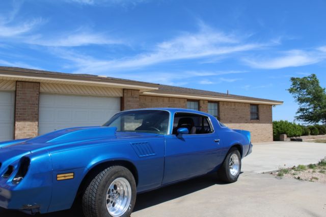 1979 Blue Chevrolet Camaro Coupe
