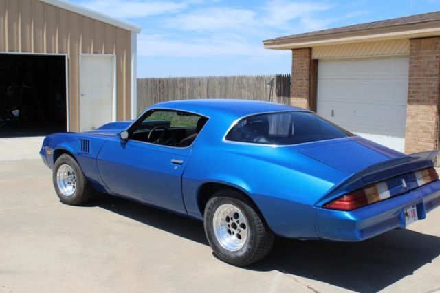 1979 Blue Chevrolet Camaro Coupe