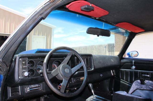 1979 Blue Chevrolet Camaro Coupe