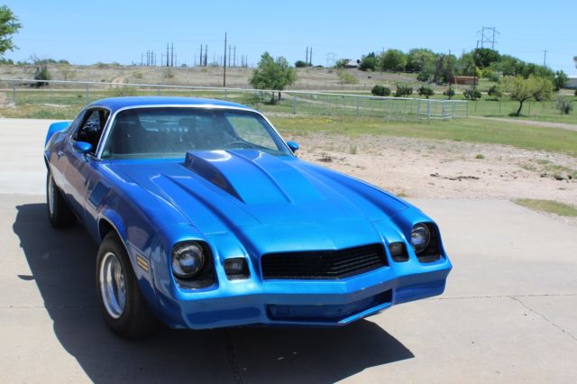 1979 Blue Chevrolet Camaro Coupe
