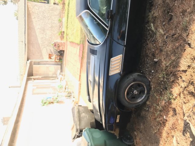 1978 Black Chevrolet Camaro