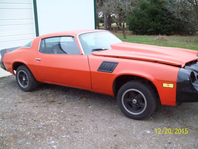 1978 Orange Chevrolet Camaro Z28