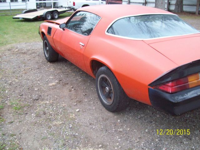 1978 Orange Chevrolet Camaro Z28