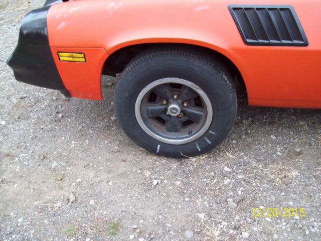 1978 Orange Chevrolet Camaro Z28
