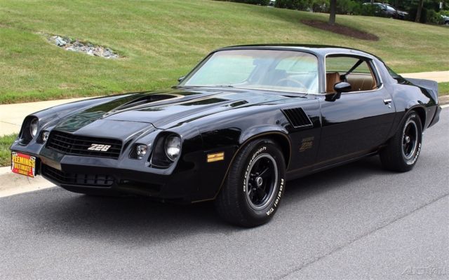 1978 Black Chevrolet Camaro Coupe