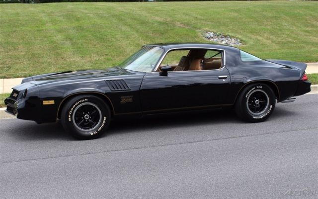 1978 Black Chevrolet Camaro Coupe
