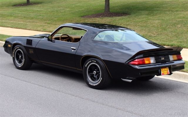 1978 Black Chevrolet Camaro Coupe