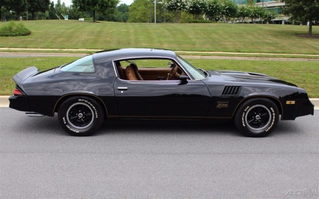 1978 Black Chevrolet Camaro Coupe