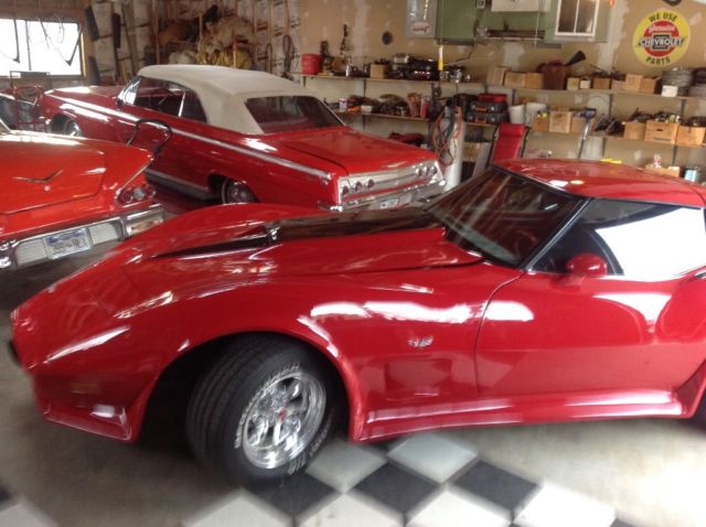 1979 Red Chevrolet Corvette T-top