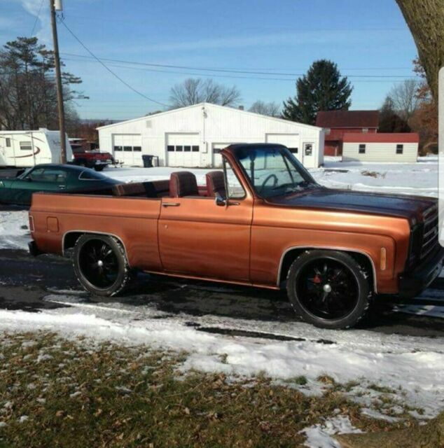1979 BURNT ORANGE Chevrolet Blazer 2 DOOR SUV