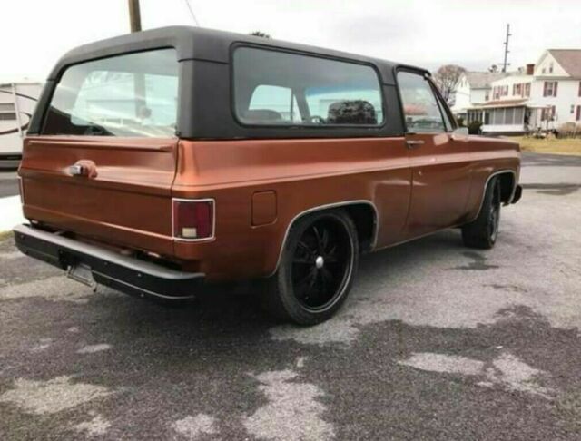1979 BURNT ORANGE Chevrolet Blazer 2 DOOR SUV