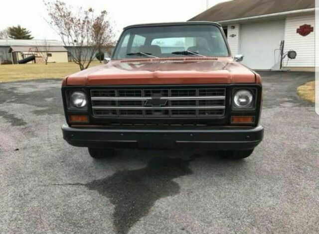 1979 BURNT ORANGE Chevrolet Blazer 2 DOOR SUV