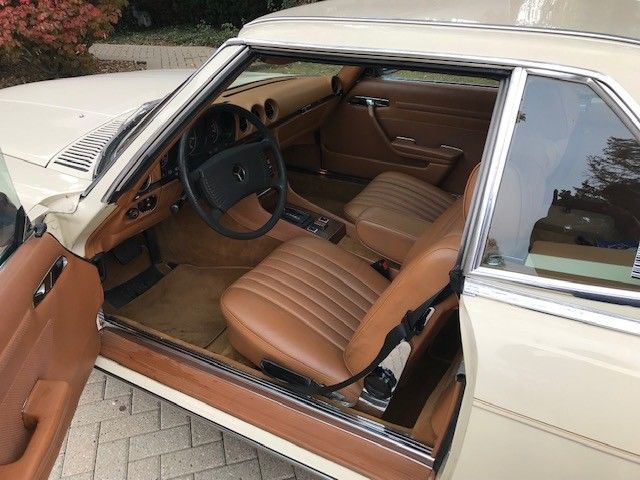 1979 Yellow Mercedes-Benz SL-Class Convertible