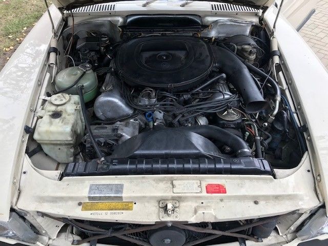 1979 Yellow Mercedes-Benz SL-Class Convertible