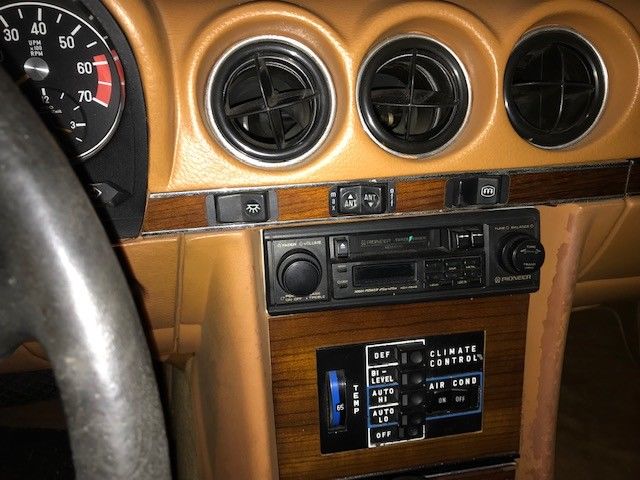 1979 Yellow Mercedes-Benz SL-Class Convertible