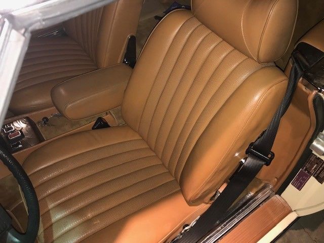 1979 Yellow Mercedes-Benz SL-Class Convertible