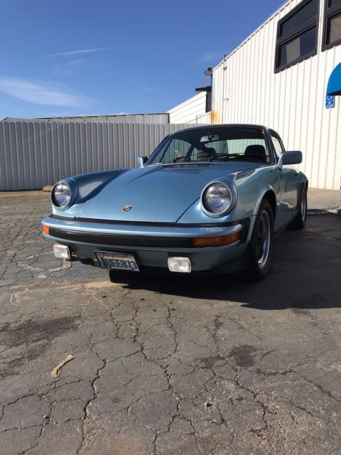 1979 Blue Porsche 911 Coupe