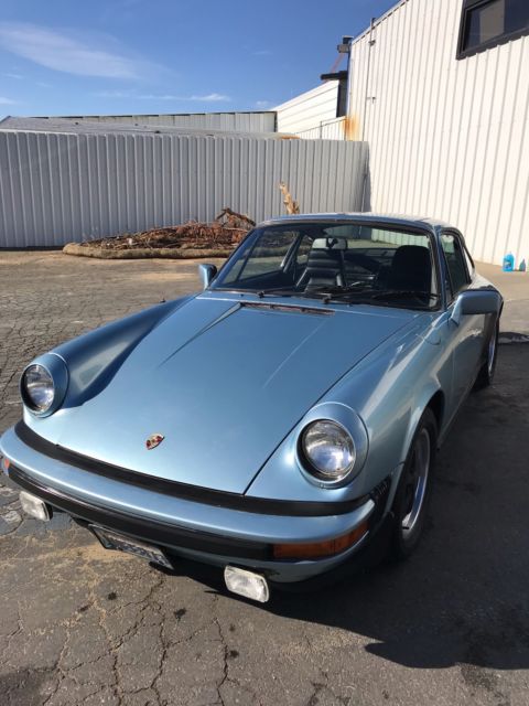 1979 Blue Porsche 911 Coupe