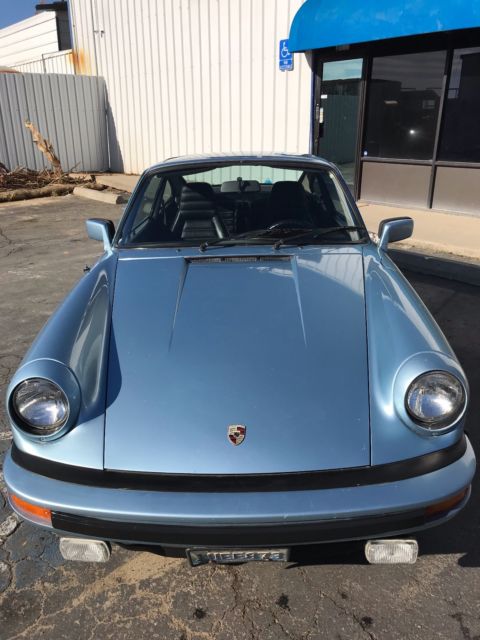 1979 Blue Porsche 911 Coupe