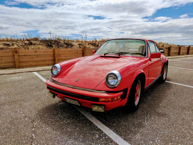 1979 Red Porsche 911 Coupe