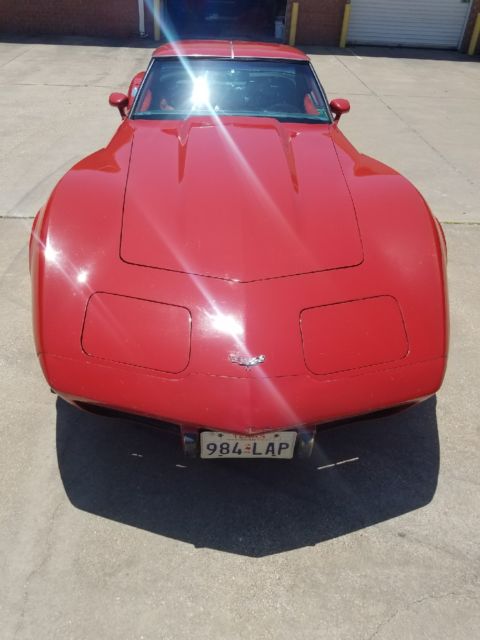1979 Red Chevrolet Corvette Coupe