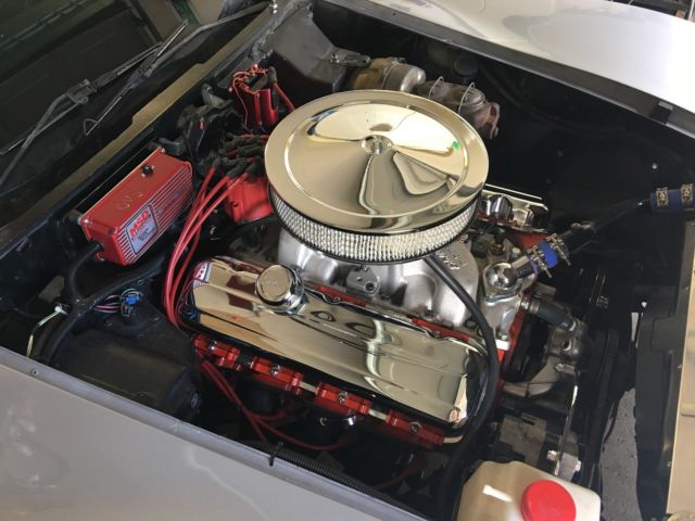 1979 Silver and purple Chevrolet Corvette Coupe