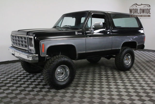 1979 Black Chevrolet Blazer