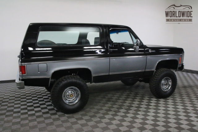 1979 Black Chevrolet Blazer