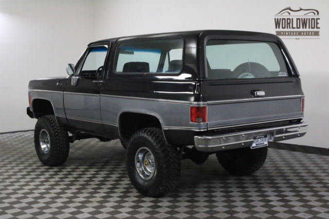 1979 Black Chevrolet Blazer