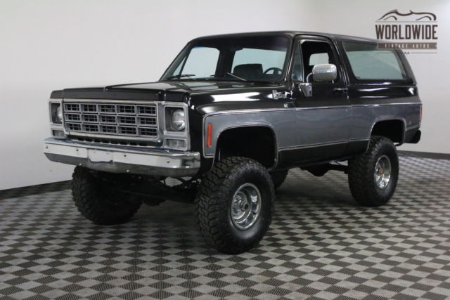 1979 Black Chevrolet Blazer