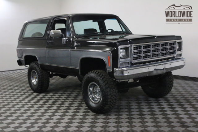 1979 Black Chevrolet Blazer