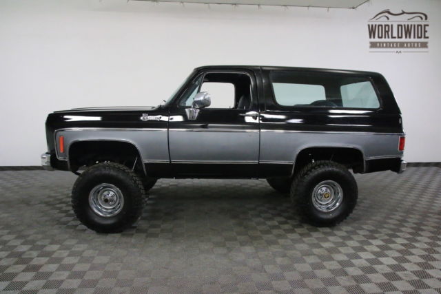 1979 Black Chevrolet Blazer