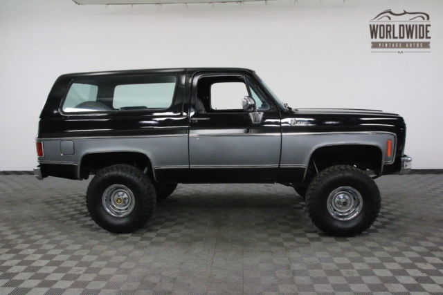 1979 Black Chevrolet Blazer