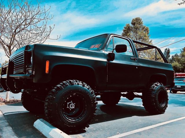 1979 Black Chevrolet Blazer SUV