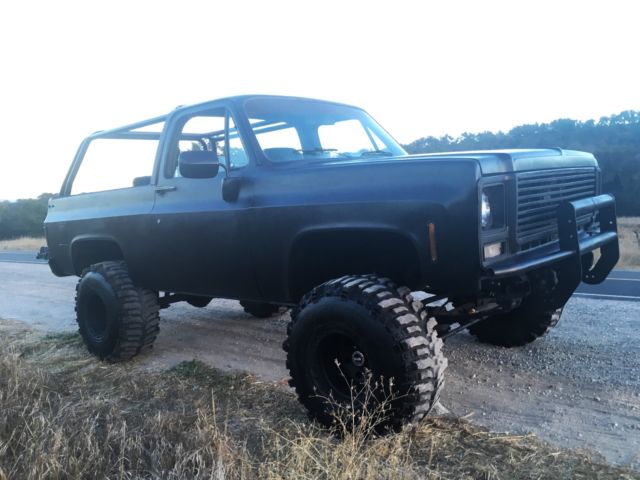 1979 Black Chevrolet Blazer SUV