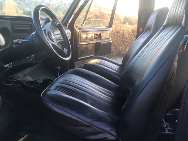 1979 Black Chevrolet Blazer SUV