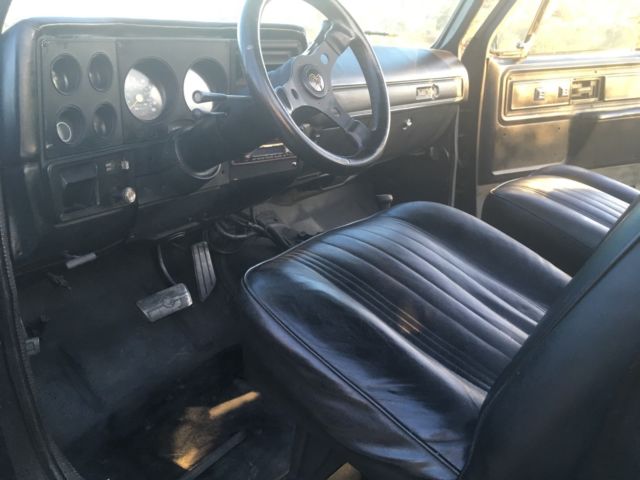 1979 Black Chevrolet Blazer SUV