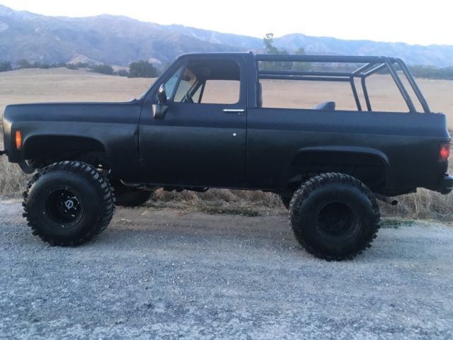 1979 Black Chevrolet Blazer SUV