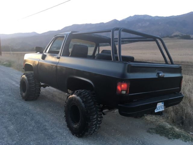 1979 Black Chevrolet Blazer SUV