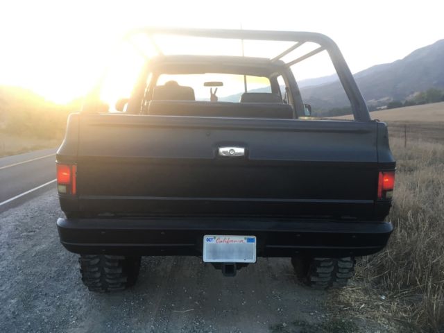 1979 Black Chevrolet Blazer SUV