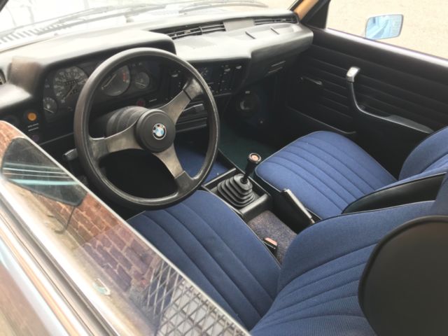 1979 Blue BMW 2002 Coupe