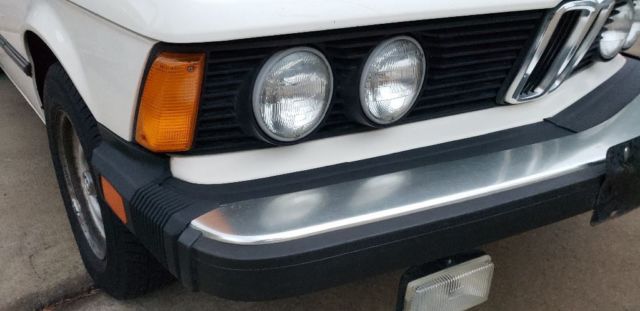 1979 White BMW 3-Series Coupe