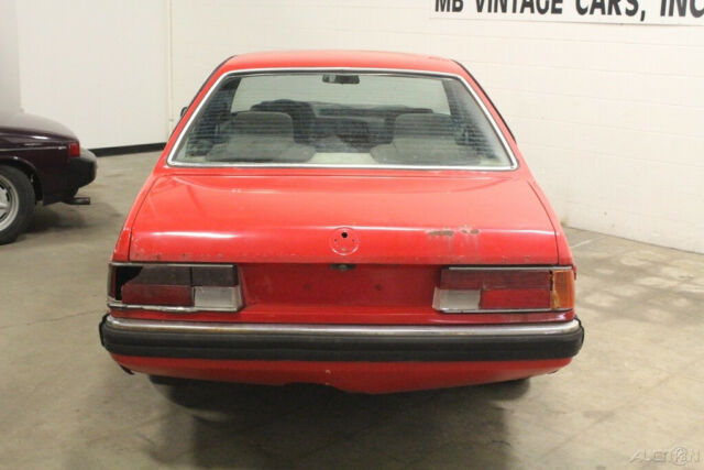 1979 Red BMW 6-Series Coupe