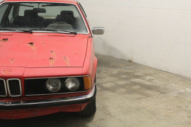 1979 Red BMW 6-Series Coupe