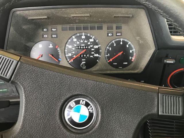 1979 Silver BMW 6-Series Coupe