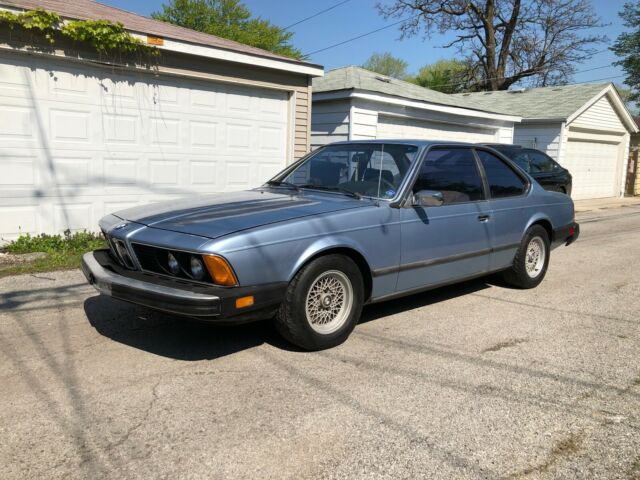 1979 Blue BMW 6-Series Coupe